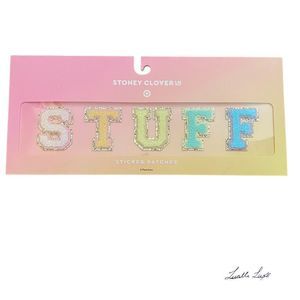 Stoney Clover Lane “STUFF” sticker patches